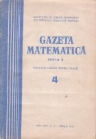 Gazeta Matematica Seria Aprilie 1974