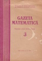 Gazeta Matematica, Seria B, Martie 1975