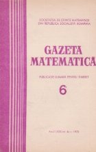 Gazeta Matematica Seria Iunie 1975