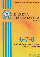 Gazeta Matematica Seria 2013