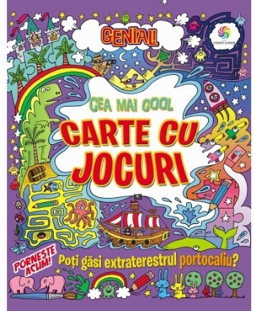 Genial! Cea mai cool carte cu jocuri