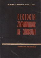 Geologia zacamintelor carbuni privire speciala