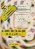 Geometrie in spatiu pentru clasa a VIII-a