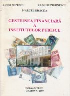 Gestiunea financiara institutiilor publice