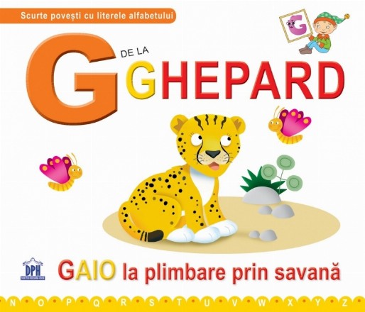 G de la Ghepard. Gaio la plimbare prin savana - Cartonata