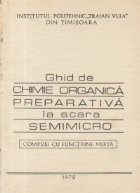 Ghid chimie organica preparativa scara