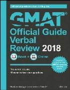 GMAT Official Guide 2018 Verbal Review: Book + Online