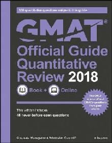 GMAT Official Guide 2018 Quantitative Review: Book + Online