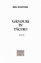 Gânduri în tăcere versuri