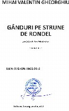 Gânduri strune rondel rondeluri