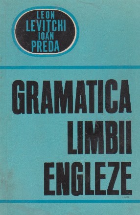 Gramatica limbii engleze