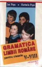 Gramatica limbii romane pentru clasele