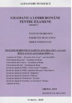 Gramatica limbii romane pentru examene