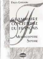 Grammaire conceptuelle francais Morphosyntaxe Syntaxe