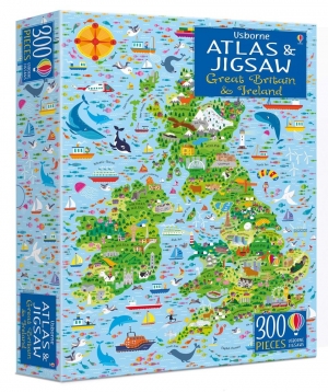 Great Britain and Ireland atlas and jigsaw