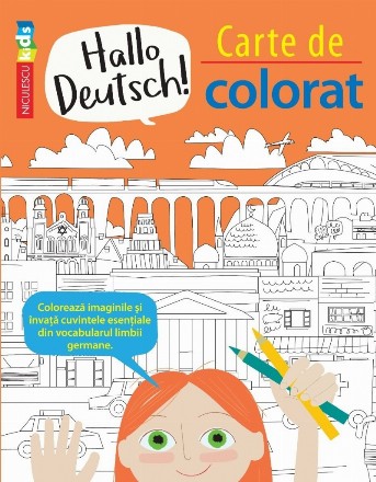 Hallo Deutsch! Carte de colorat