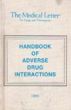 Handbook adverse drug interactions