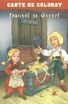 Hansel si Gretel. Carte de colorat