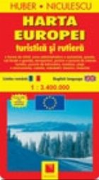 Harta Europei turistica rutiera