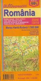 Harta rutiera Romania scara (Marea