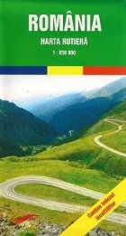 Harta rutiera Romania (Scara 1:850.000)