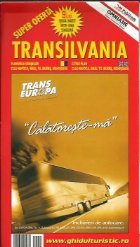 Harta Transilvania Romania turistica rutiera(2