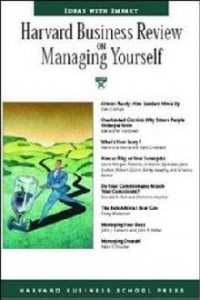 HARVARD BUSINESS REVIEW ON MANAGING YOURSELF