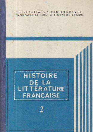 Histoire de la Litterature Francaise, 2