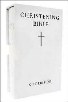 HOLY BIBLE: King James Version (KJV) White Pocket Christenin