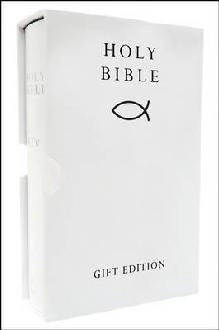 HOLY BIBLE: King James Version (KJV) White Pocket Gift Editi