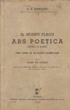 Horati Flacci Ars Poetica (Epistola