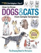 How to Draw Dogs & Cats from Simple Templates