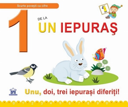 1 de la Un iepuras. Unu, doi, trei iepurasi diferiti!