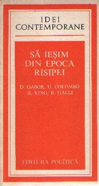 Sa iesim din epoca risipei - Raport catre Clubul de la Roma