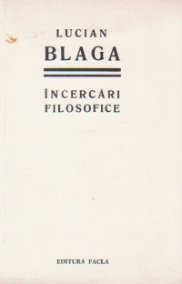 Incercari filosofice