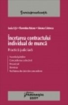 Incetarea contractului individual munca Practica