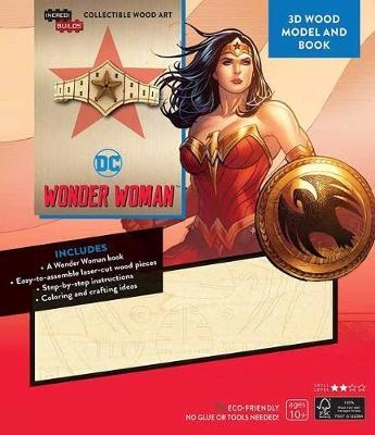 IncrediBuilds: DC Comics: Wonder Woman 3D Wood Model and Boo