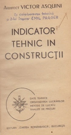 Indicator tehnic in constructii (Asquini)