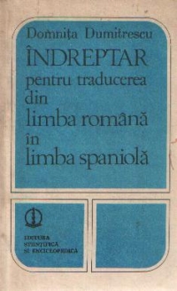 Indreptar pentru traducerea din limba romana in limba spaniola