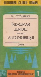 Indrumar juridic pentru automobilisti