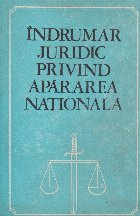 Indrumar juridic privind apararea nationala