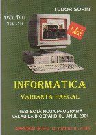 Informatica Manual pentru clasa Varianta