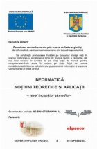 Informatica notiuni teoretice aplicatii (nivel