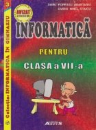 Informatica pentru clasa VII