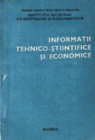 Informatii tehnico stiintifice economice 1986