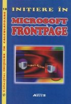 Initiere Microsoft FrontPage