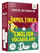 Inmultirea - English vocabulary. Carti de joc educative