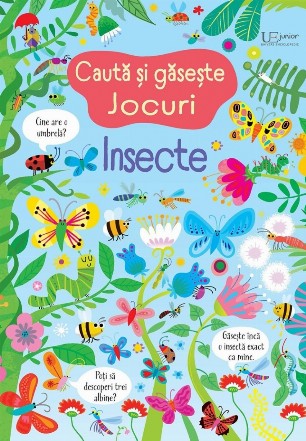 Insecte : caută şi găseşte,jocuri