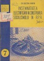 Insemnatatea electrificarii construirea socialismului