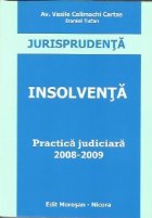 Insolventa.Practica judiciara 2008-2009